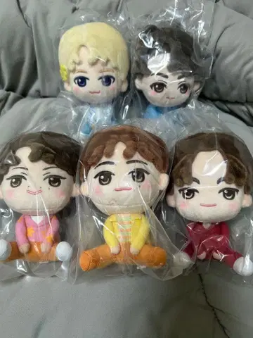 SEVENTEEN 봉제 인형 세트 준 우지 민규 승관 디노