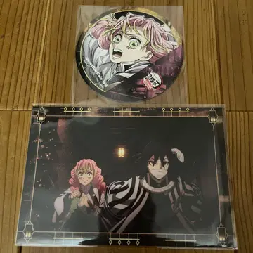 귀멸의 칼날 피날레기 코스터 반권 엽서 이쿠로 오바나이 칸로지 미츠리