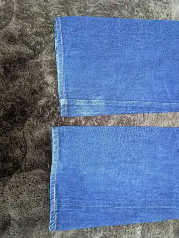 DENIME 스트레이트 데님 W/L 사이즈 블루