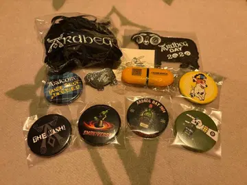 Ardbeg DAY 캔뱃지 핀 배지 세트 2020 2024 등