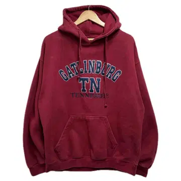 90s SAN JEEN 칼리지 로고 후드티 남성용 XL