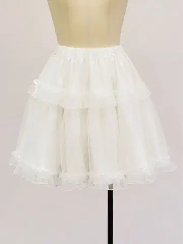 Amavel 아마벨 볼륨 스커트 아이보리 파니에