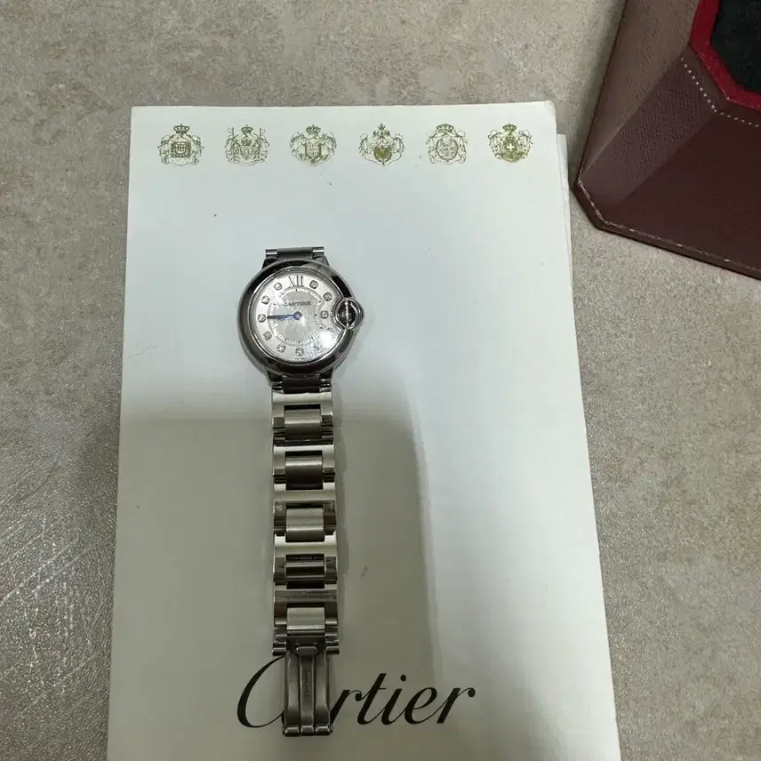 까르띠에 발롱블루 28mm 다이아몬드 11p 사진 3