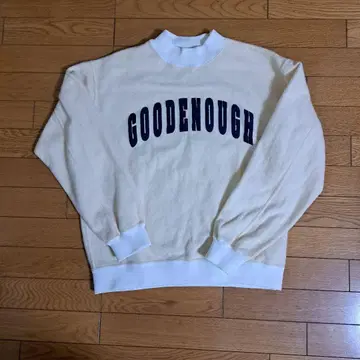 최초기 90s GOODENOUGH 굿이너프 니트 맨투맨 트레이닝복