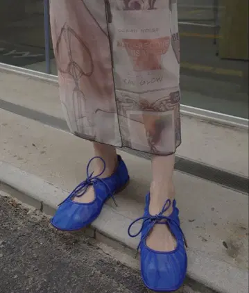 Ameri MESH RIBBON FLAT SHOES