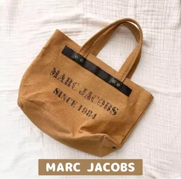 마크제이콥스 린넨 숄더 토트백 봄 여름 마더백