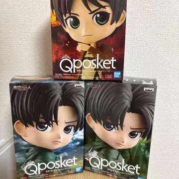 Qposket 진격의 거인 리바이 3체 세트