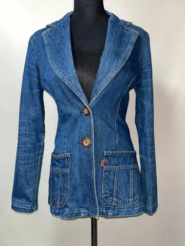 Levi's 데님 테일러드 자켓 여성용