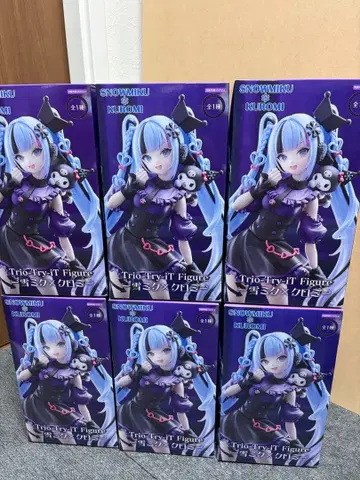 유키 미쿠 하츠네 미쿠 쿠로미 쿠로미 미쿠 피규어 묶음 판매