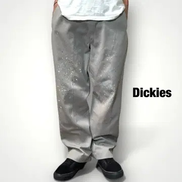 90's USA제 Dickies 874 워크 팬츠 페인트 38
