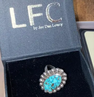 LFC 터콰이즈 터콰이즈 마운틴 반지 빈티지