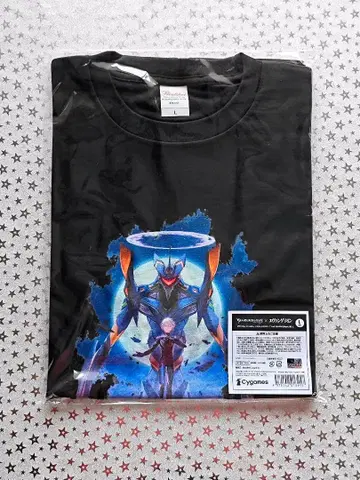 그랑블루 판타지 x 에반게리온 T셔츠 나기사 카오루 L 사이즈