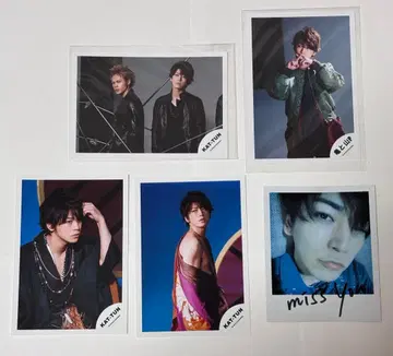KAT-TUN 카메나시 카즈야 공식 샵 사진 4장 세트 외