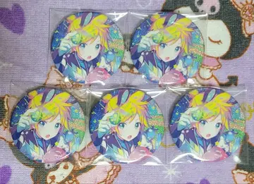 프로세카 프로젝트 세카이 글리터 캔뱃지 그리캔 카가미네 렌