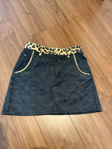 마크앤로나 블랙박스 카모플라쥬 스커트 사이즈 S