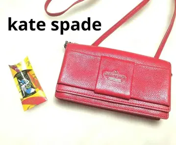 컨디션 최상 케이트 스페이드 레드 오렌지 숄더백 록시땅