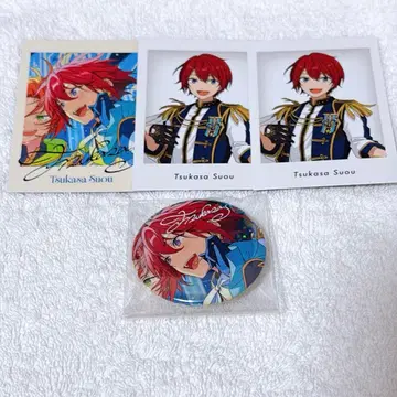 앙스타 10주년 전시회 파샤츠 특전 캔뱃지 스오우 츠카사