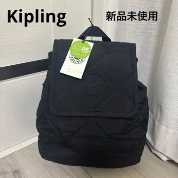 키플링 퀼팅 백팩 블랙 미사용 새상품 택 포함 경량