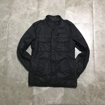 ZARA 자켓 기믹 블랙 Y2K 밀리터리 M-65