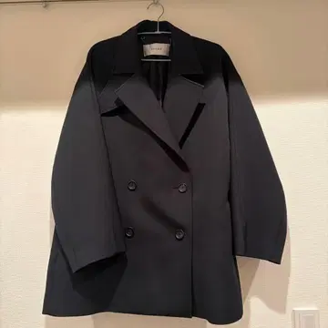 ADORE 블랙 더블 브레스트 코트