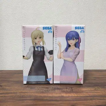 [ 에미야네 집 오늘의 밥 ] 세이버 마토 사쿠라 피규어 세트