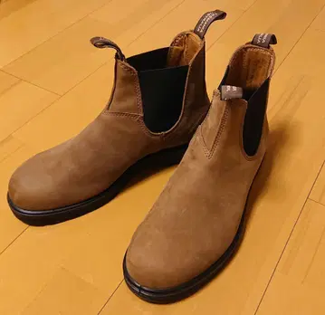 블런드스톤 사이드 고어 부츠 사이즈 9 카멜색