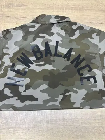 New Balance 카모플라쥬 자켓 S