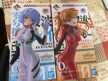 미개봉 새상품 제일복권 에반게리온 30th 아스카 레이 피규어 2종