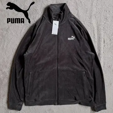 새상품 PUMA 푸마 트랙 자켓 블랙 벨로아 XL 사이즈