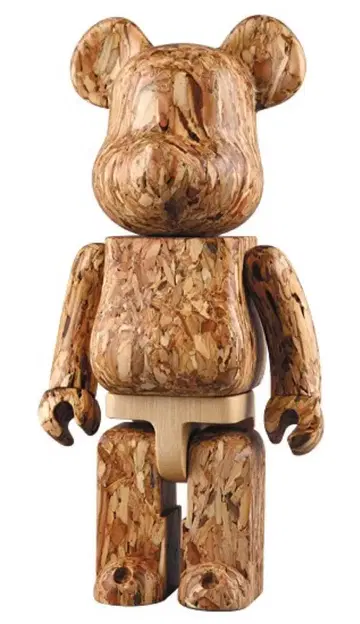 BE@RBRICK ECO VALUE WOOD 카리모쿠 베어브릭