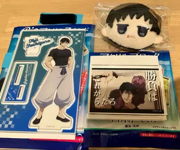 주술회전 후시구로 토우지 아크릴 스탠드 아크릴 블록 콜렉터블 머리끈