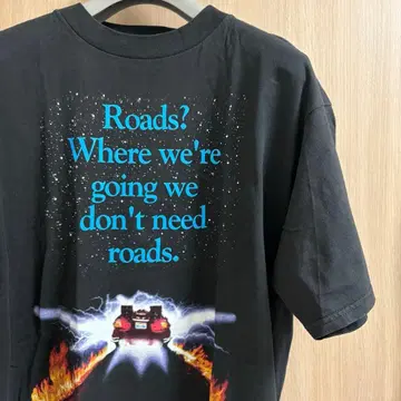 90s Back to the Future 영화T XL USA 빈티지