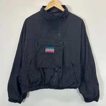 90s 빈티지 10-S 아노락 블랙 짧은 기장 빅 사이즈 빅 루즈