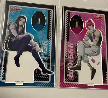 HUNTER x HUNTER 등 맞댄 아크릴 스탠드 히소카 이르미