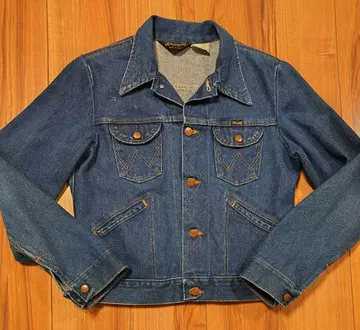 USA제 Wrangler 124MJ 데님 자켓 새상품급 70s 80s