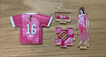 세레소 오사카 얀마 여성용 나카니시 후우 아크릴 스탠드 유니폼형 키 커버