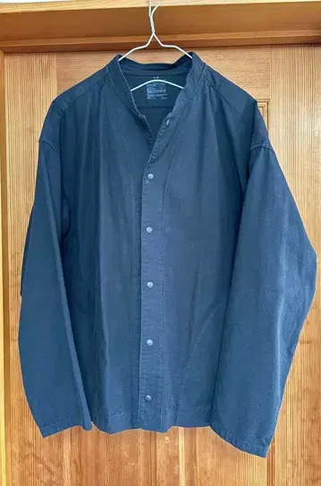 MUJILabo 밴드 카라 자켓