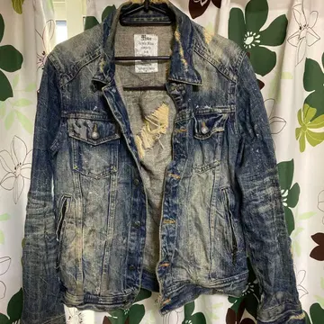 Midas 데미지 가공 데님 자켓