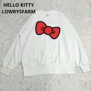 HELLO KITTY LOWRYSFARM 키티 트레이닝복 맨투맨