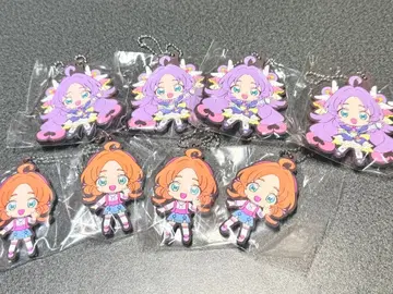 캡슐 러버 마스코트 8개 명탐정 프리큐어 큐어 앤서 아케치 안나