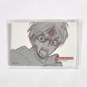 진격의 거인 WIT STUDIO 스퀘어 캔뱃지 엘렌