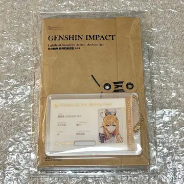 원신 줍는 빛의 상자 아카이브 세트 증명사진 폴라로이드 카드 에스코피에