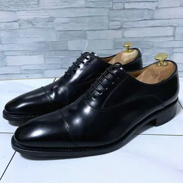 컨디션 최상 REGAL 리갈 315R 스트레이트 팁 유리 가죽 블랙 26