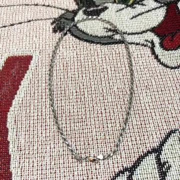 vintage made in italy 925 목걸이 40cm