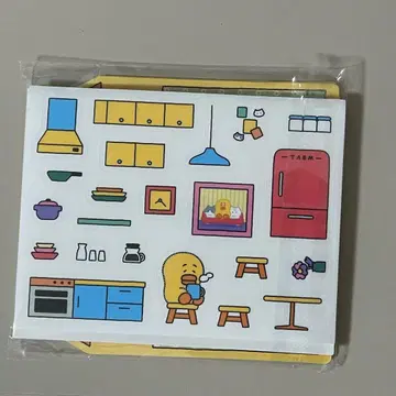 태민 테모리 COZY NEST 팝업 스티커 세트