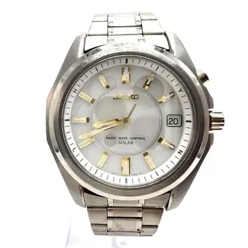 [ 작동 ] 세이코 전파 솔라 티타늄 7B42-0AM0 남성용 손목시계