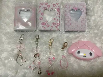 콜렉트북 비즈 키링 마이멜로디 약통