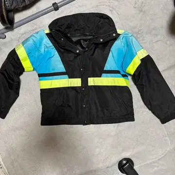 남성용 지퍼 나일론 자켓 sportsCB 블랙