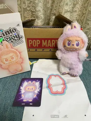 라부부 에너지 랙 POPMART 정품 LABUBU 에너지