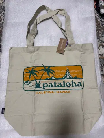 미사용 새상품 파타고니아 pataloha 토트백